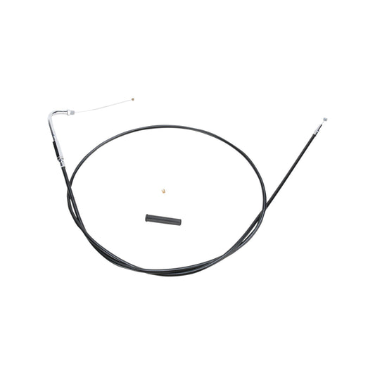 DRAG SPECIALTIES - BLACK VINYL THROTTLE CABLE - 56"