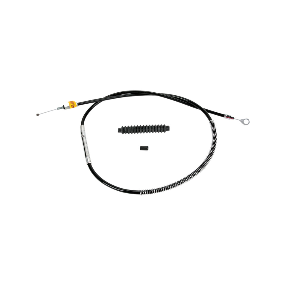 BARNETT - HIGH-EFFICIENCY BLACK VINYL CLUTCH CABLE - +3" SIZE