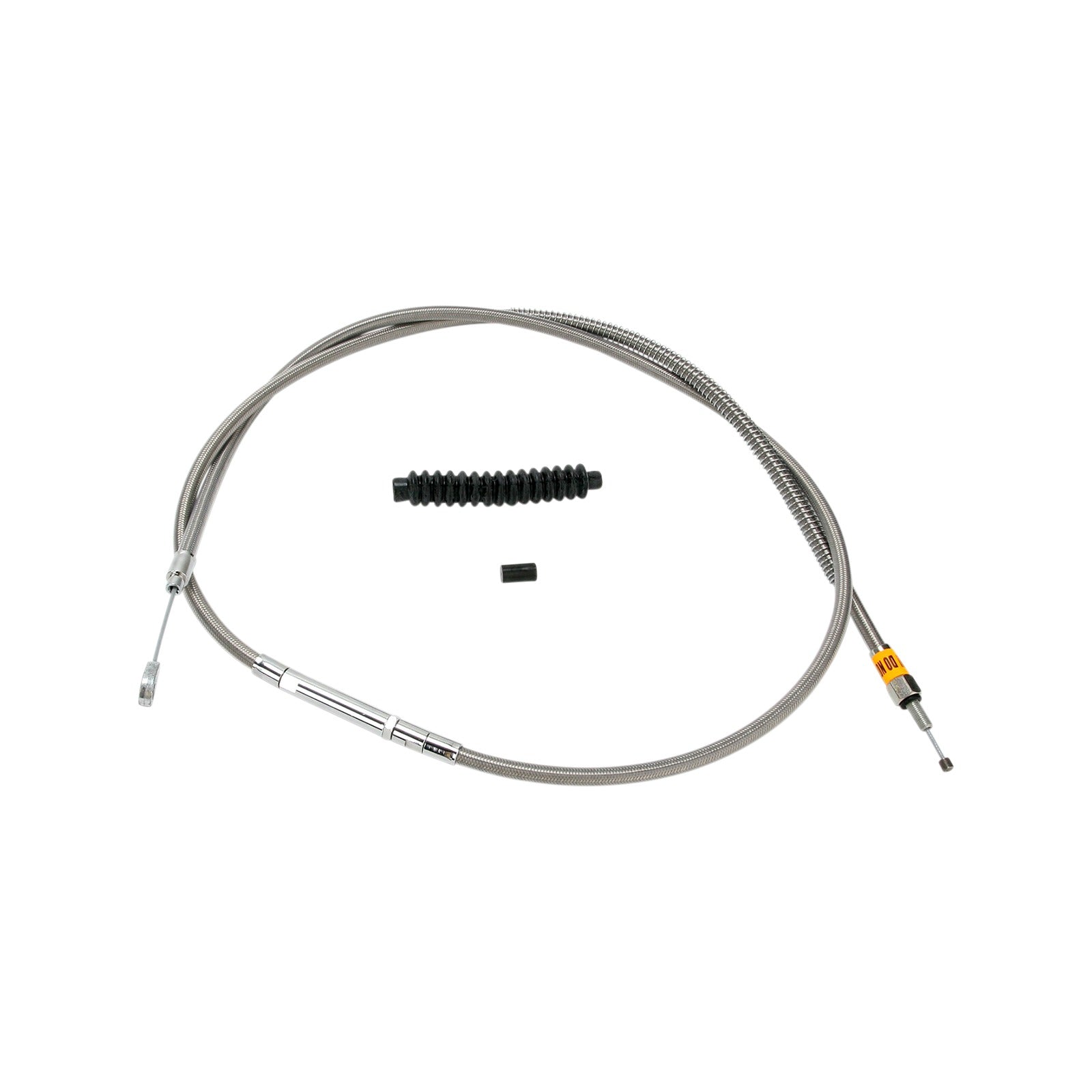 BARNETT - HIGH-EFFICIENCY STAINLESS STEEL CLUTCH CABLE FOR HARLEY-DAVIDSON - +6" - '93-'03 DYNA