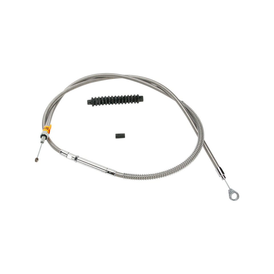 BARNETT - HIGH-EFFICIENCY STAINLESS STEEL CLUTCH CABLE FOR HARLEY-DAVIDSON - STANDARD - DYNA/SOFTAIL
