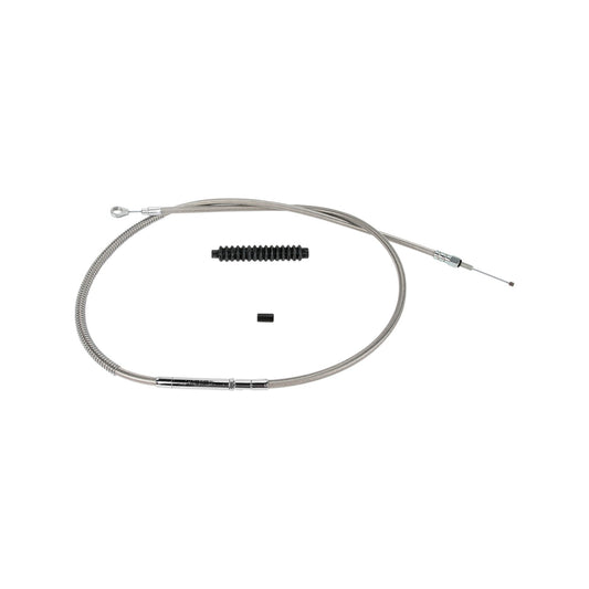 BARNETT - HIGH-EFFICIENCY STAINLESS STEEL CLUTCH CABLE FOR HARLEY-DAVIDSON - STANDARD - '87-'99
