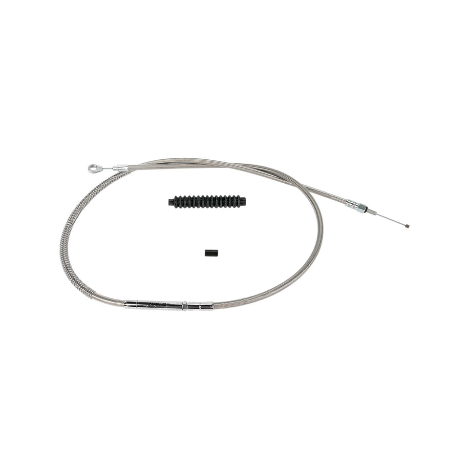BARNETT - HIGH-EFFICIENCY STAINLESS STEEL CLUTCH CABLE FOR HARLEY-DAVIDSON - STANDARD - '87-'99
