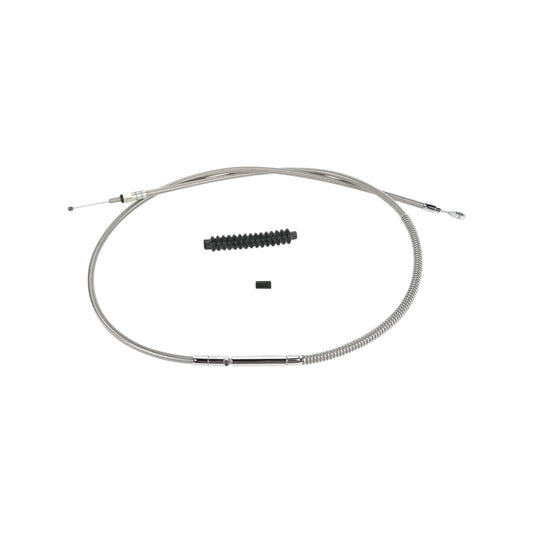 BARNETT - HIGH-EFFICIENCY STAINLESS STEEL CLUTCH CABLE FOR HARLEY-DAVIDSON - +6" - '87-'99