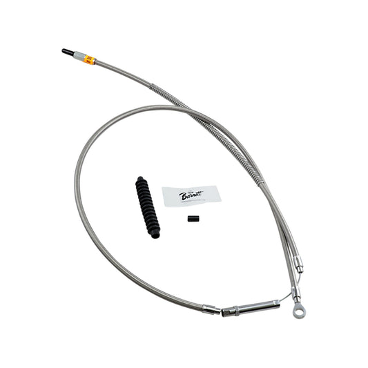 BARNETT - HIGH-EFFICIENCY STAINLESS STEEL CLUTCH CABLE FOR HARLEY-DAVIDSON - +6" - '07 TOURING