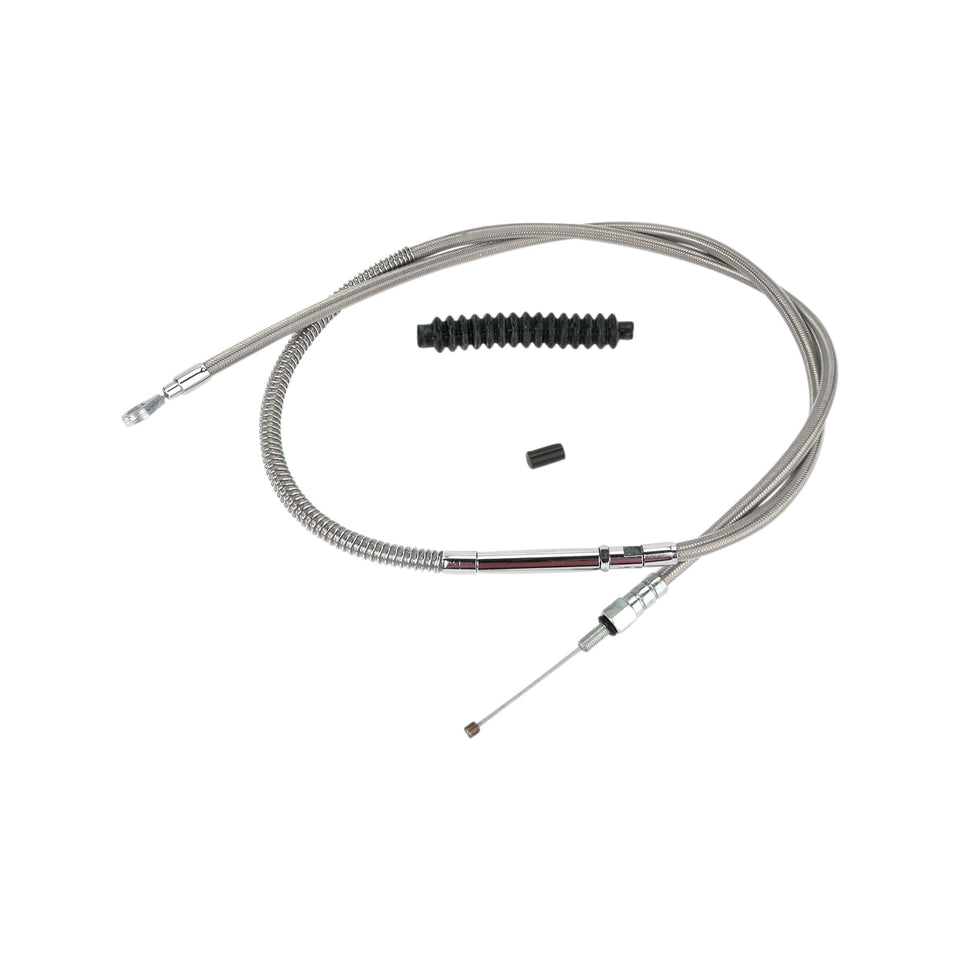BARNETT - HIGH-EFFICIENCY STAINLESS STEEL CLUTCH CABLE FOR HARLEY-DAVIDSON - STANDARD - '68-'85