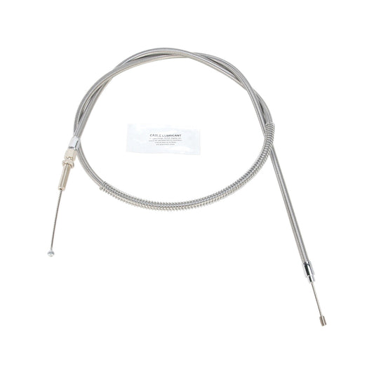 BARNETT - HIGH-EFFICIENCY STAINLESS STEEL CLUTCH CABLE FOR HARLEY-DAVIDSON - +6" - '68-'85