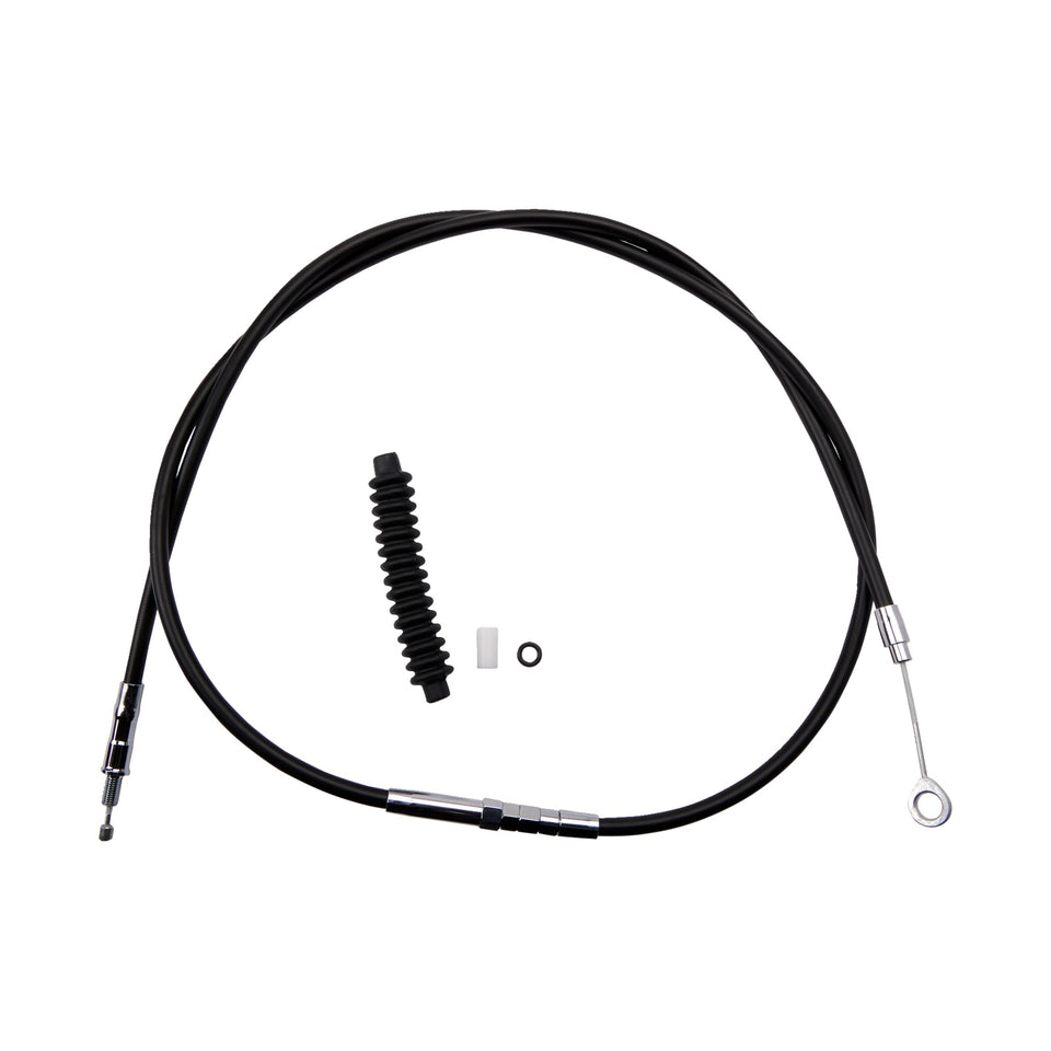 DRAG SPECIALTIES - HIGH-EFFICIENCY BLACK VINYL CLUTCH CABLE - 69-13/16"