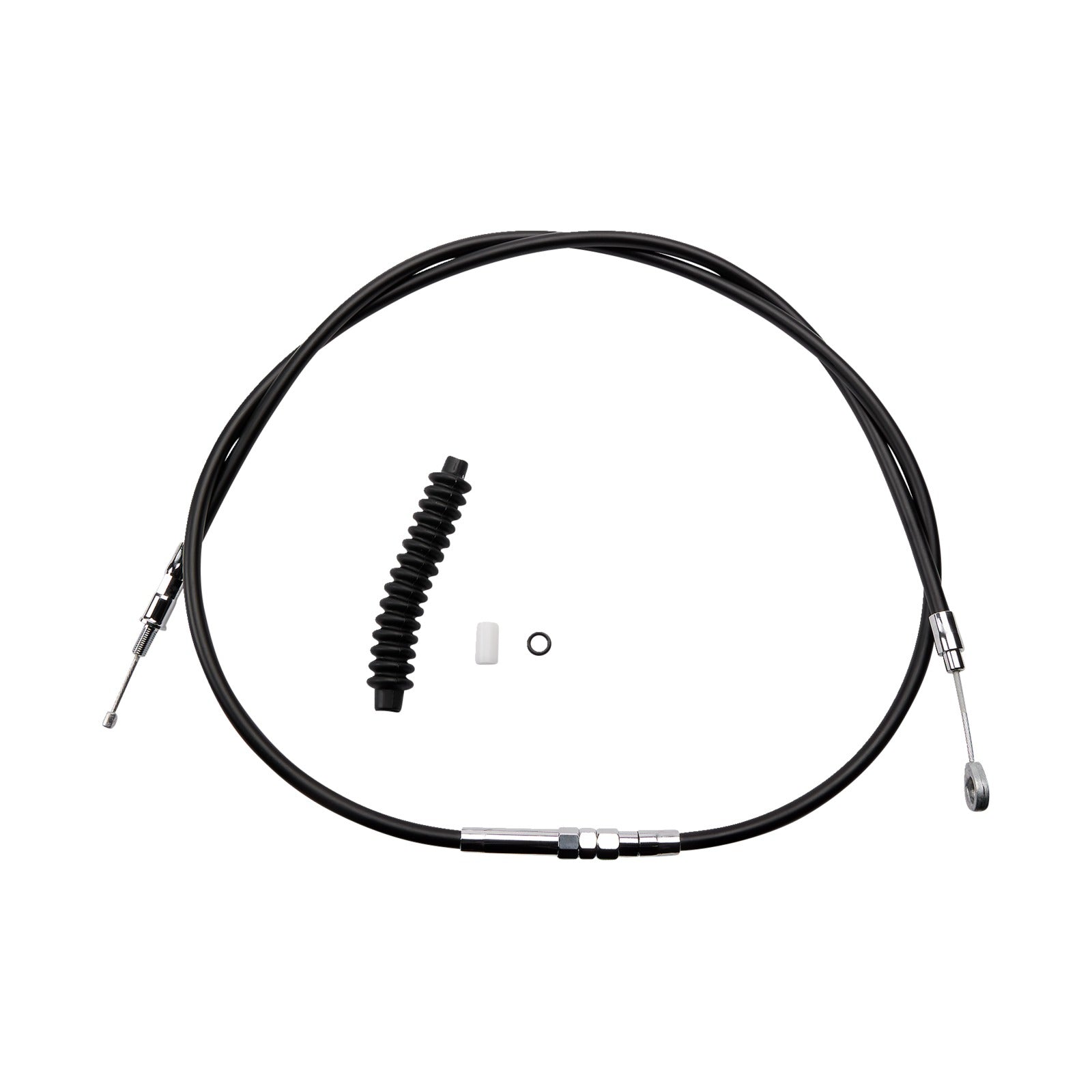 DRAG SPECIALTIES - HIGH-EFFICIENCY BLACK VINYL CLUTCH CABLE - 68-11/16"