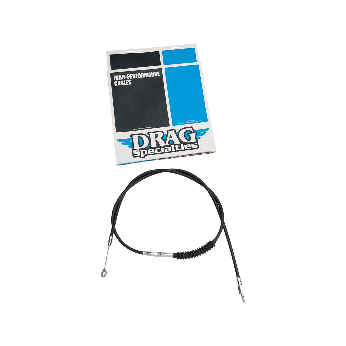 DRAG SPECIALTIES - HIGH-EFFICIENCY BLACK VINYL CLUTCH CABLE - 72-11/16"