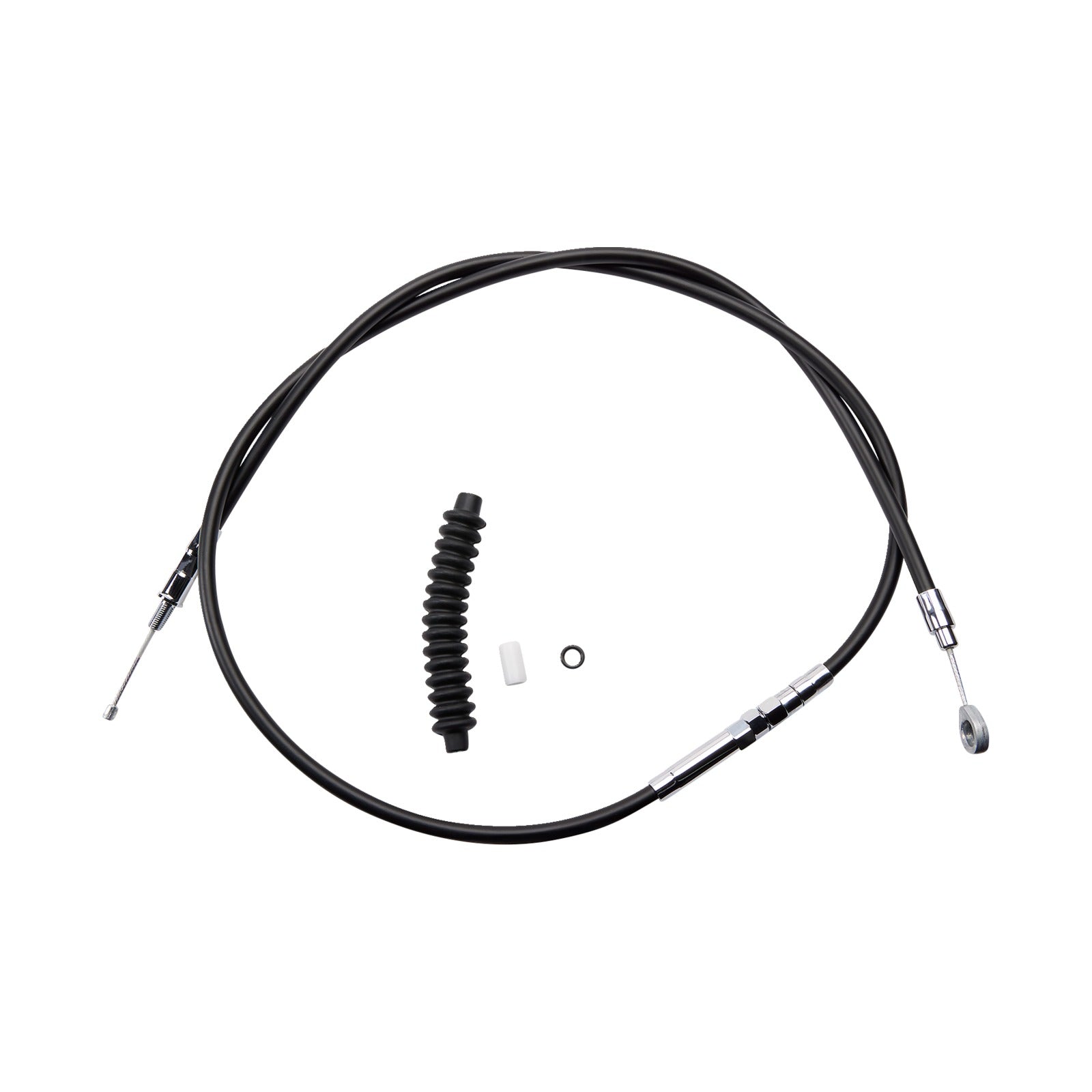DRAG SPECIALTIES - HIGH-EFFICIENCY BLACK VINYL CLUTCH CABLE - 68-11/16"