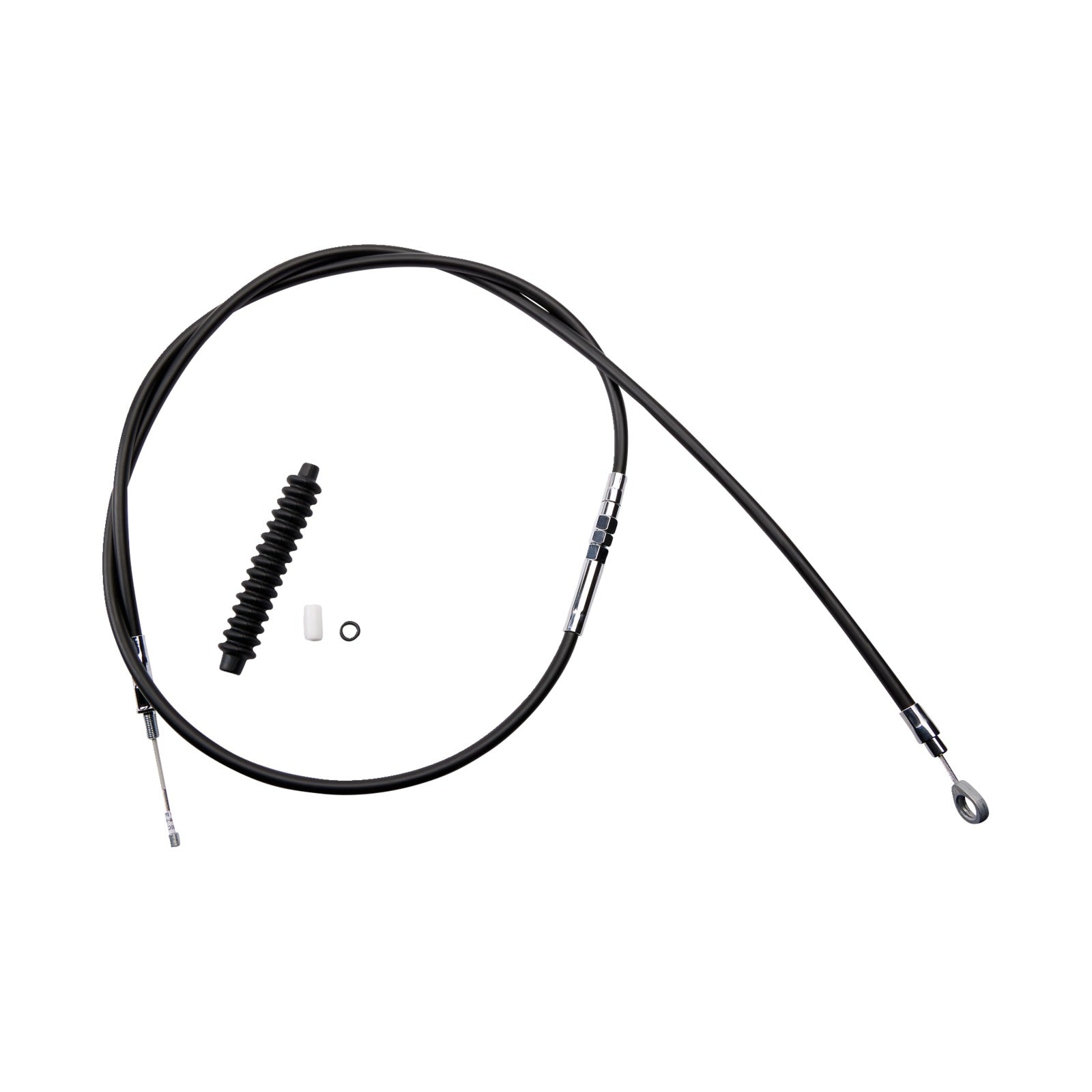 DRAG SPECIALTIES - HIGH-EFFICIENCY BLACK VINYL CLUTCH CABLE - 72-11/16"