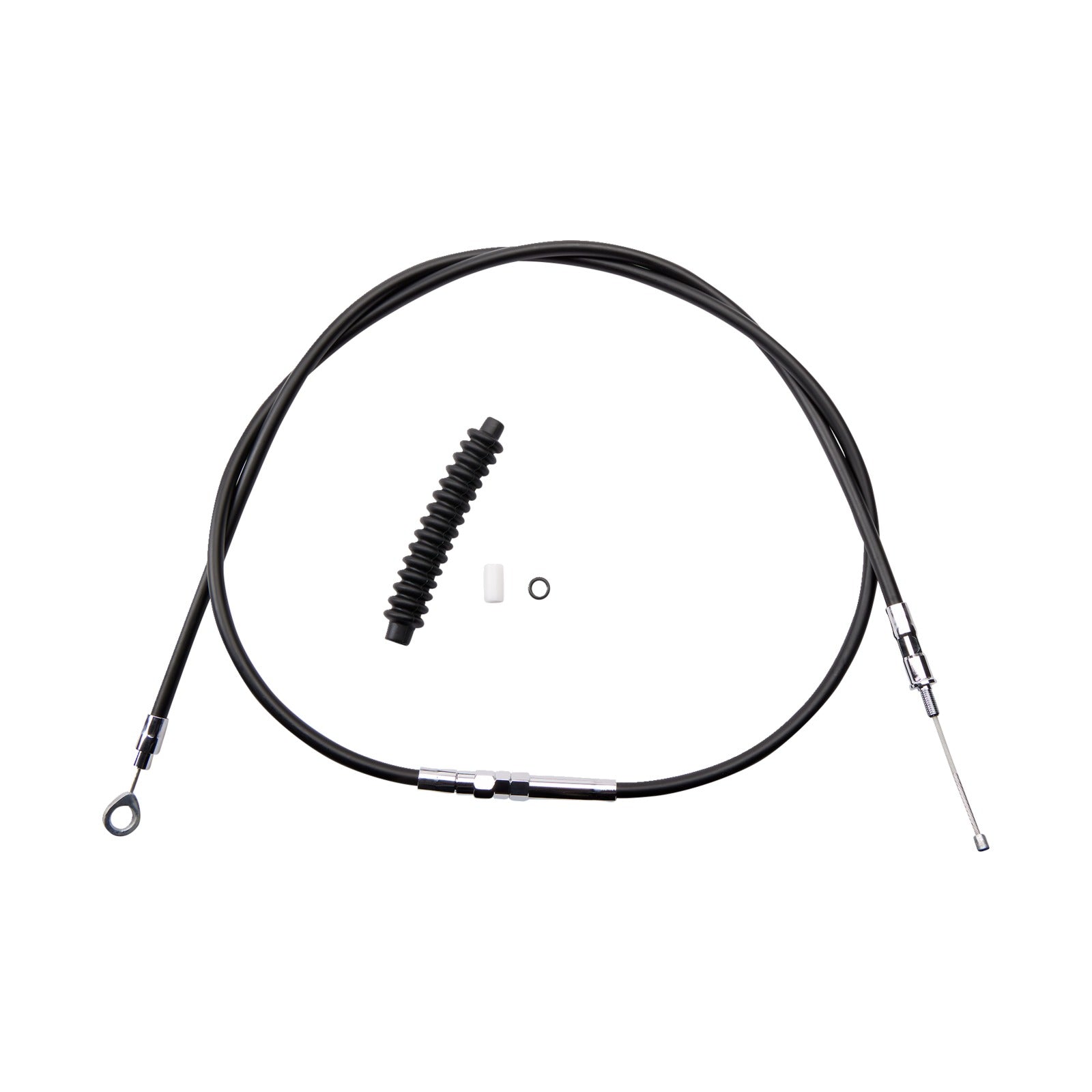 DRAG SPECIALTIES - HIGH-EFFICIENCY BLACK VINYL CLUTCH CABLE - 70-7/16"