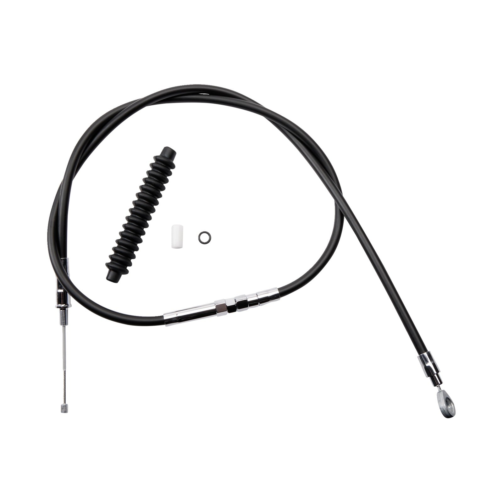 DRAG SPECIALTIES - HIGH-EFFICIENCY BLACK VINYL CLUTCH CABLE - 54-3/4"