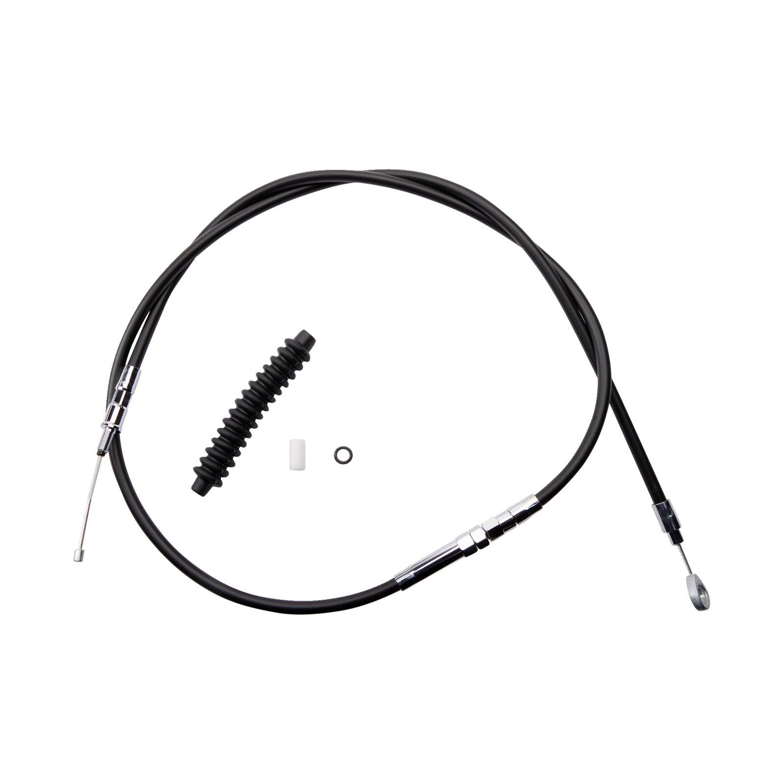 DRAG SPECIALTIES - HIGH-EFFICIENCY BLACK VINYL CLUTCH CABLE - 62-11/16"