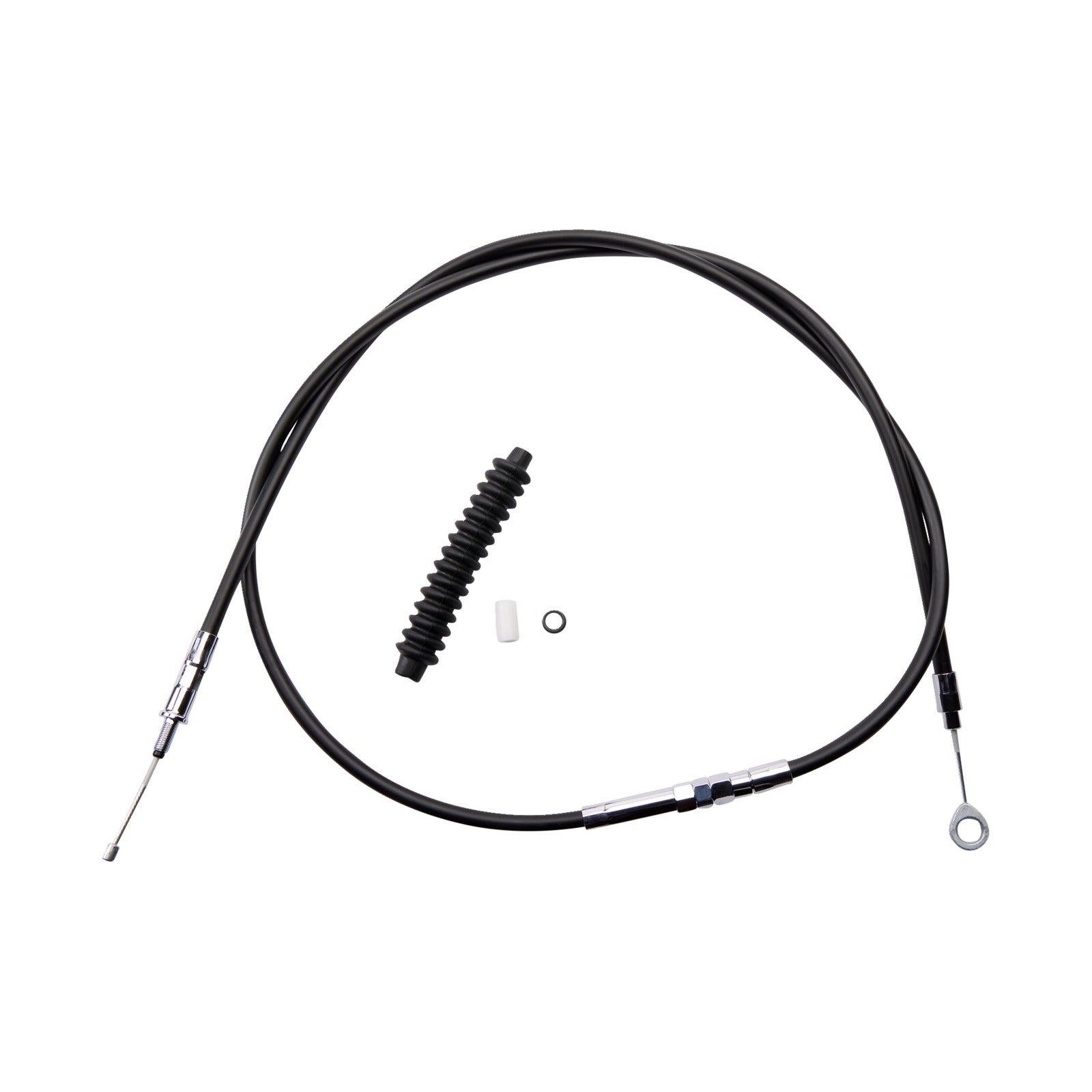 DRAG SPECIALTIES - HIGH-EFFICIENCY BLACK VINYL CLUTCH CABLE - 68-11/16"