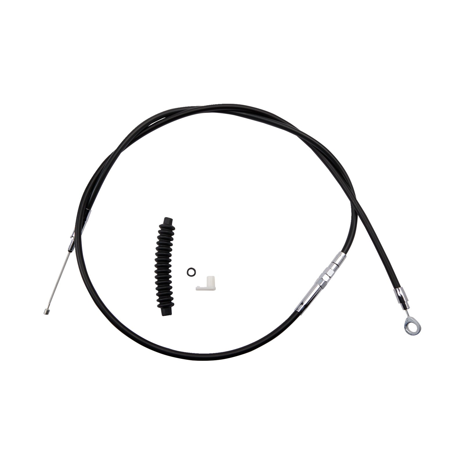 DRAG SPECIALTIES - HIGH-EFFICIENCY BLACK VINYL CLUTCH CABLE - 70-11/16"