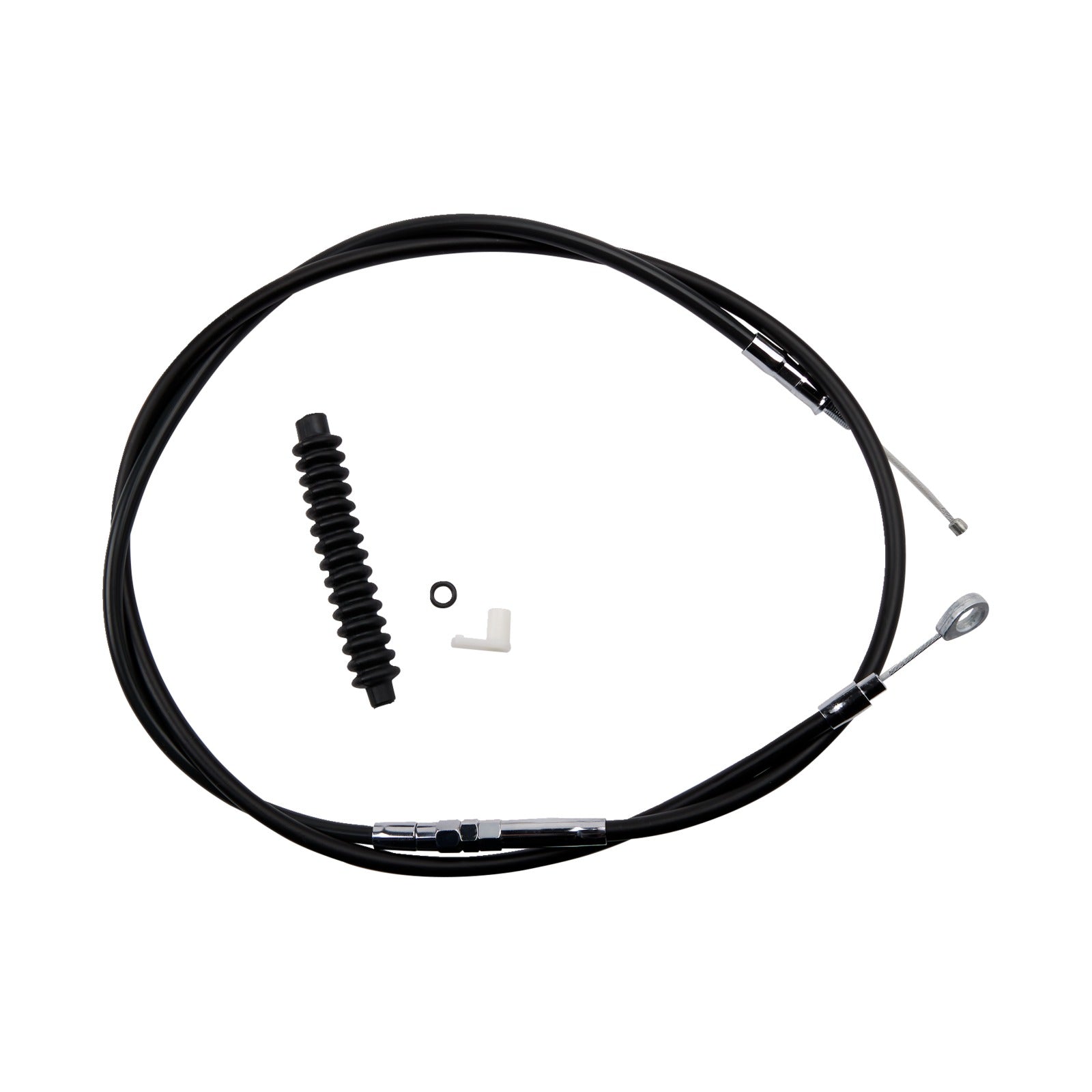 DRAG SPECIALTIES - HIGH-EFFICIENCY BLACK VINYL CLUTCH CABLE - 72-11/16"