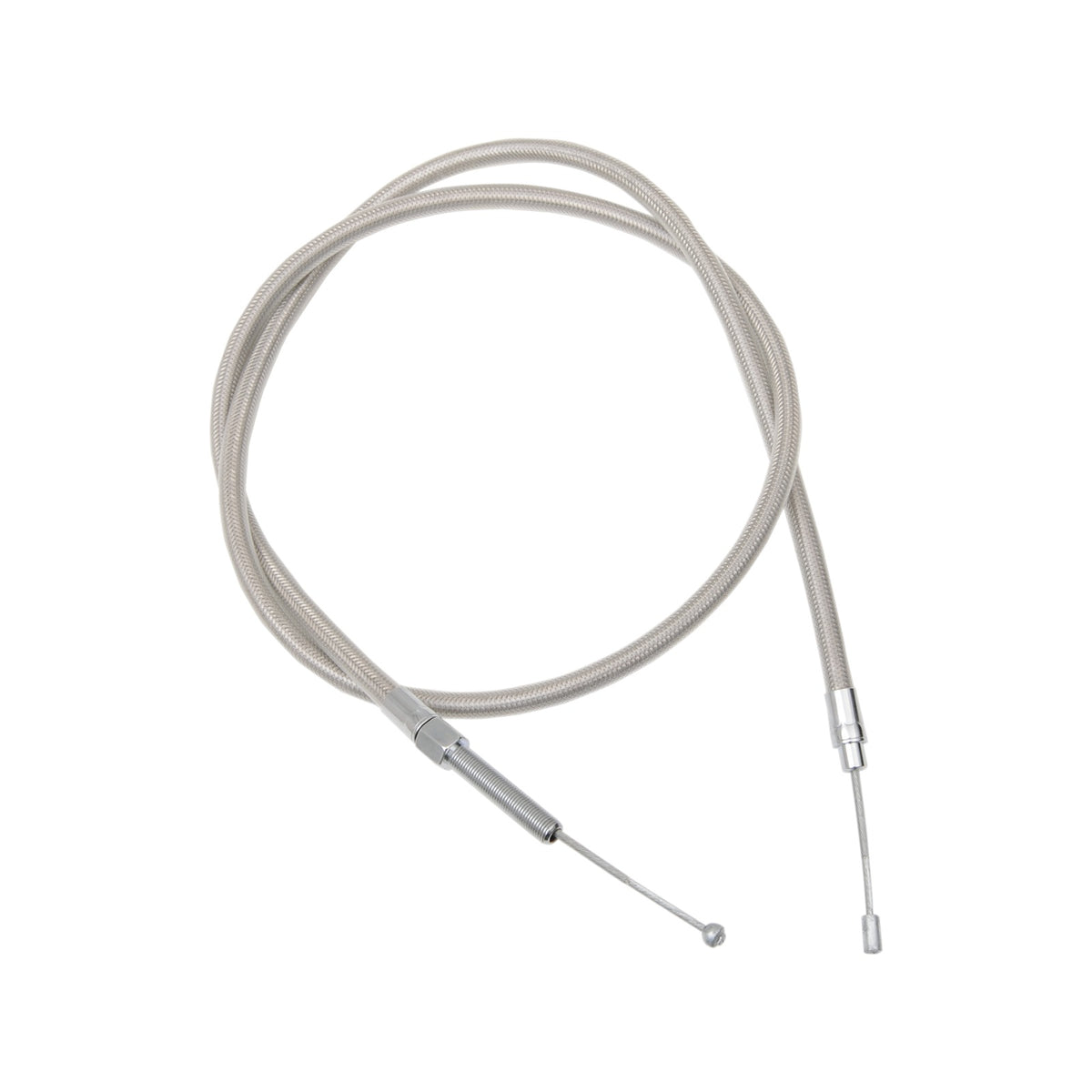 DRAG SPECIALTIES - HIGH-EFFICIENCY BRAIDED STAINLESS STEEL CLUTCH CABLE - 53-5/16"
