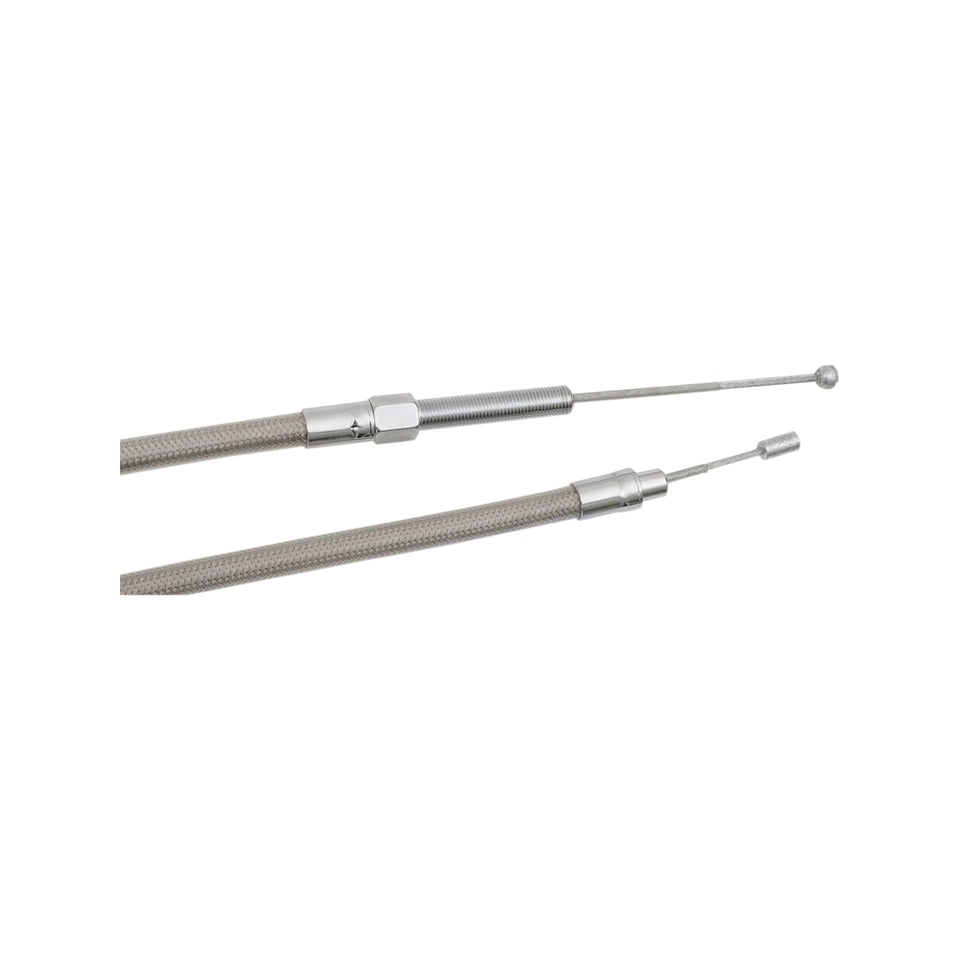 DRAG SPECIALTIES - HIGH-EFFICIENCY BRAIDED STAINLESS STEEL CLUTCH CABLE - 53-5/16"