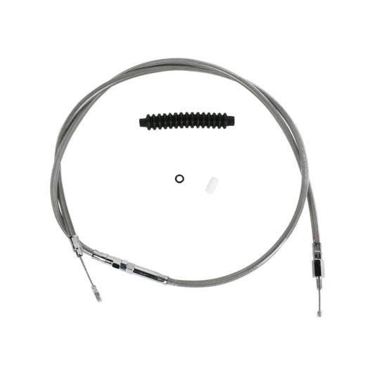 DRAG SPECIALTIES - HIGH-EFFICIENCY BRAIDED STAINLESS STEEL CLUTCH CABLE - 68-11/16"