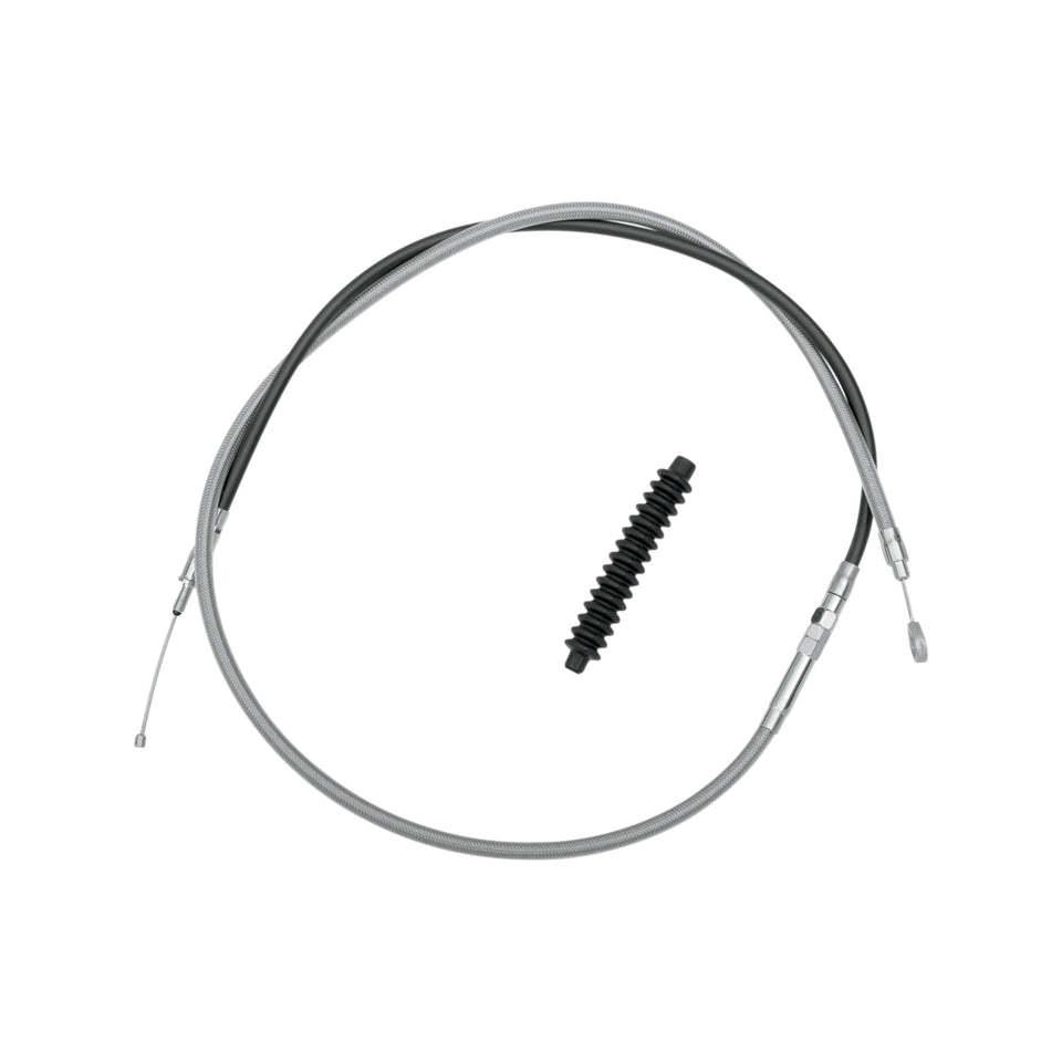 DRAG SPECIALTIES - HIGH-EFFICIENCY BRAIDED STAINLESS STEEL CLUTCH CABLE - 68-15/16"