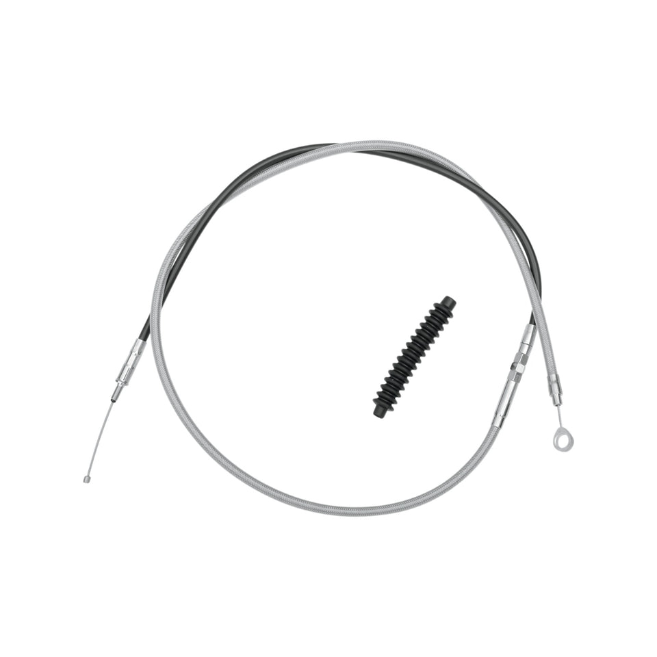 DRAG SPECIALTIES - HIGH-EFFICIENCY BRAIDED STAINLESS STEEL CLUTCH CABLE - 70-15/16"