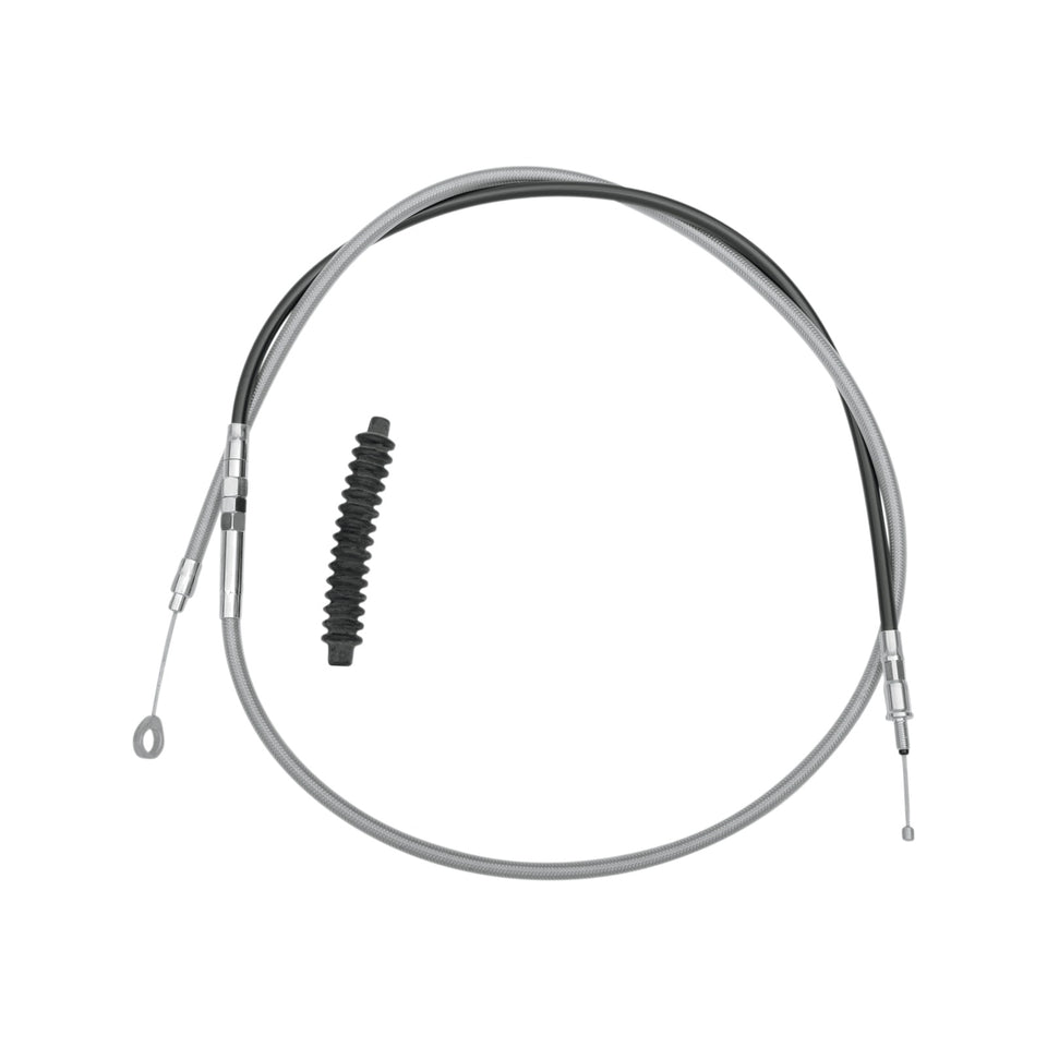 DRAG SPECIALTIES - HIGH-EFFICIENCY BRAIDED STAINLESS STEEL CLUTCH CABLE - 72-15/16"