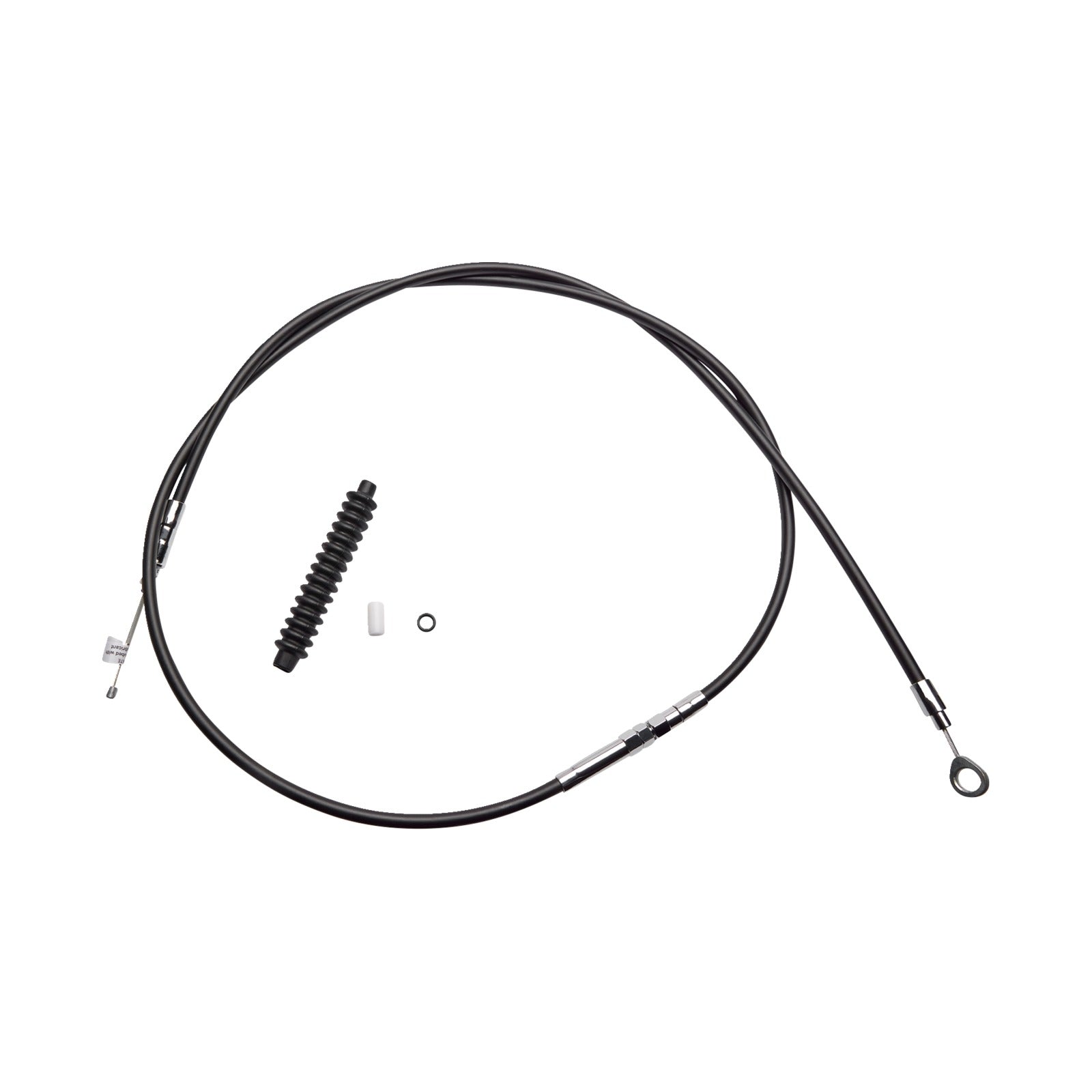 DRAG SPECIALTIES - HIGH-EFFICIENCY BLACK VINYL CLUTCH CABLE - 80"