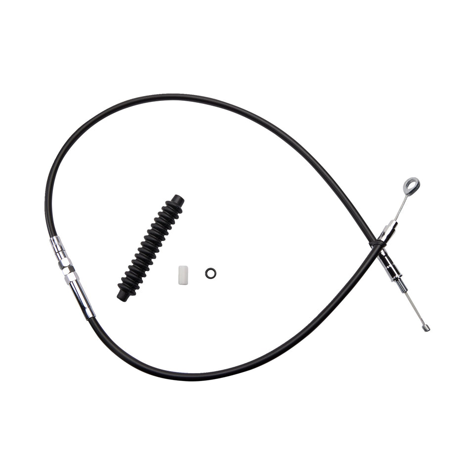DRAG SPECIALTIES - HIGH-EFFICIENCY BLACK VINYL CLUTCH CABLE - 48"