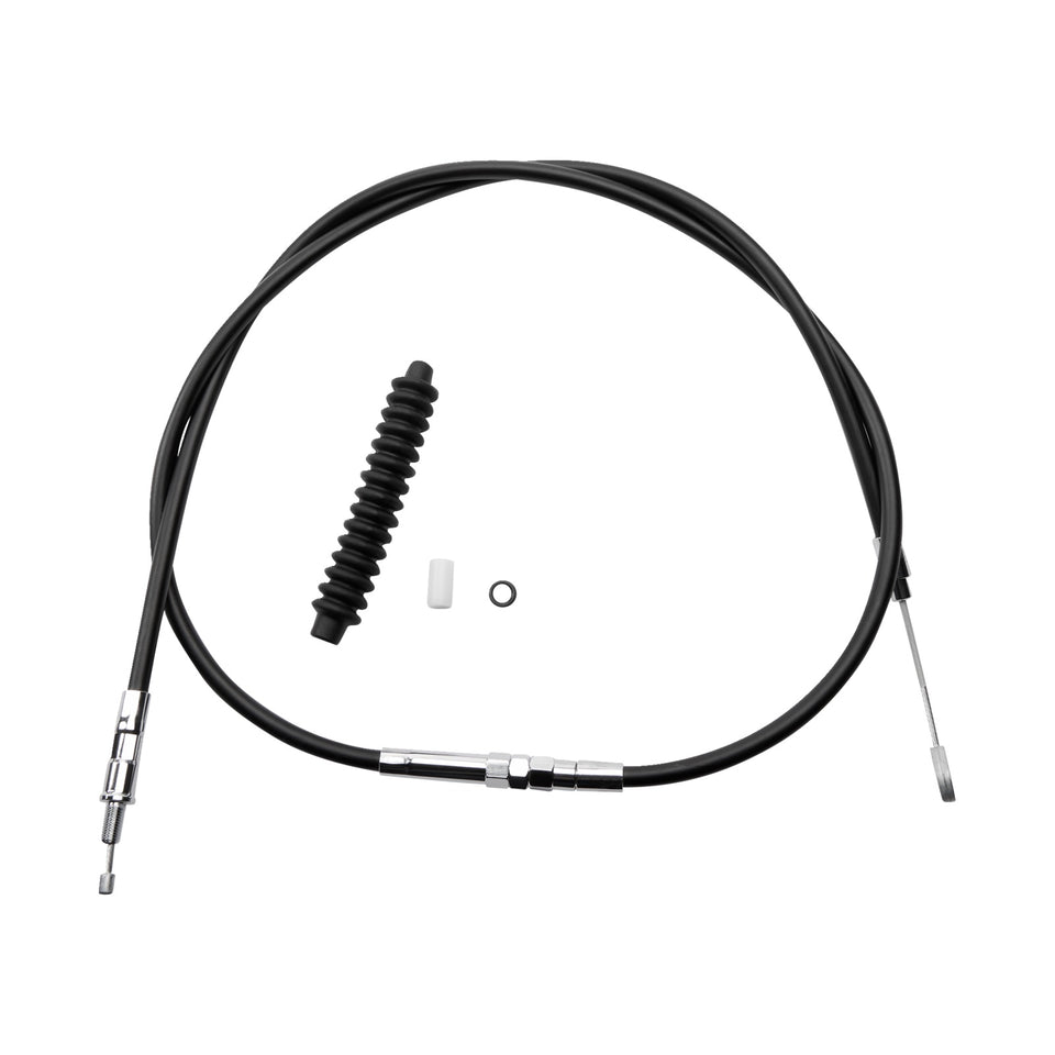 DRAG SPECIALTIES - HIGH-EFFICIENCY BLACK VINYL CLUTCH CABLE - 80"