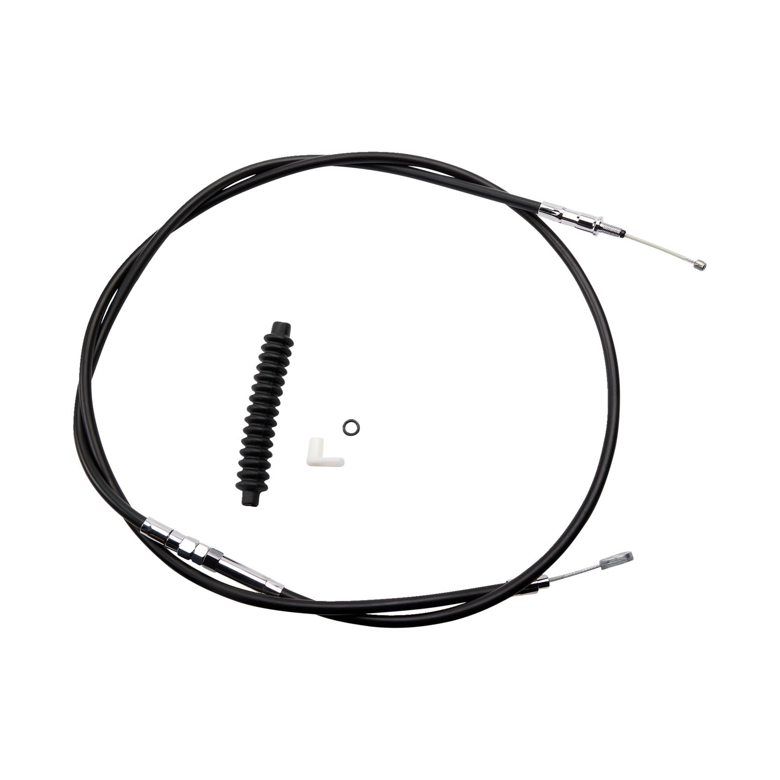 DRAG SPECIALTIES - HIGH-EFFICIENCY BLACK VINYL CLUTCH CABLE - 80"