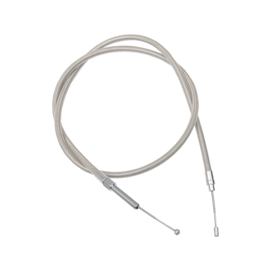 DRAG SPECIALTIES - HIGH-EFFICIENCY BRAIDED STAINLESS STEEL CLUTCH CABLE - 61"