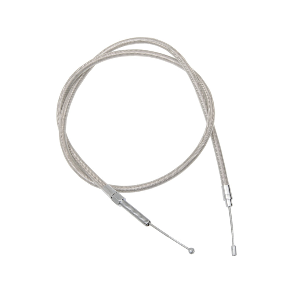 DRAG SPECIALTIES - HIGH-EFFICIENCY BRAIDED STAINLESS STEEL CLUTCH CABLE - 54"