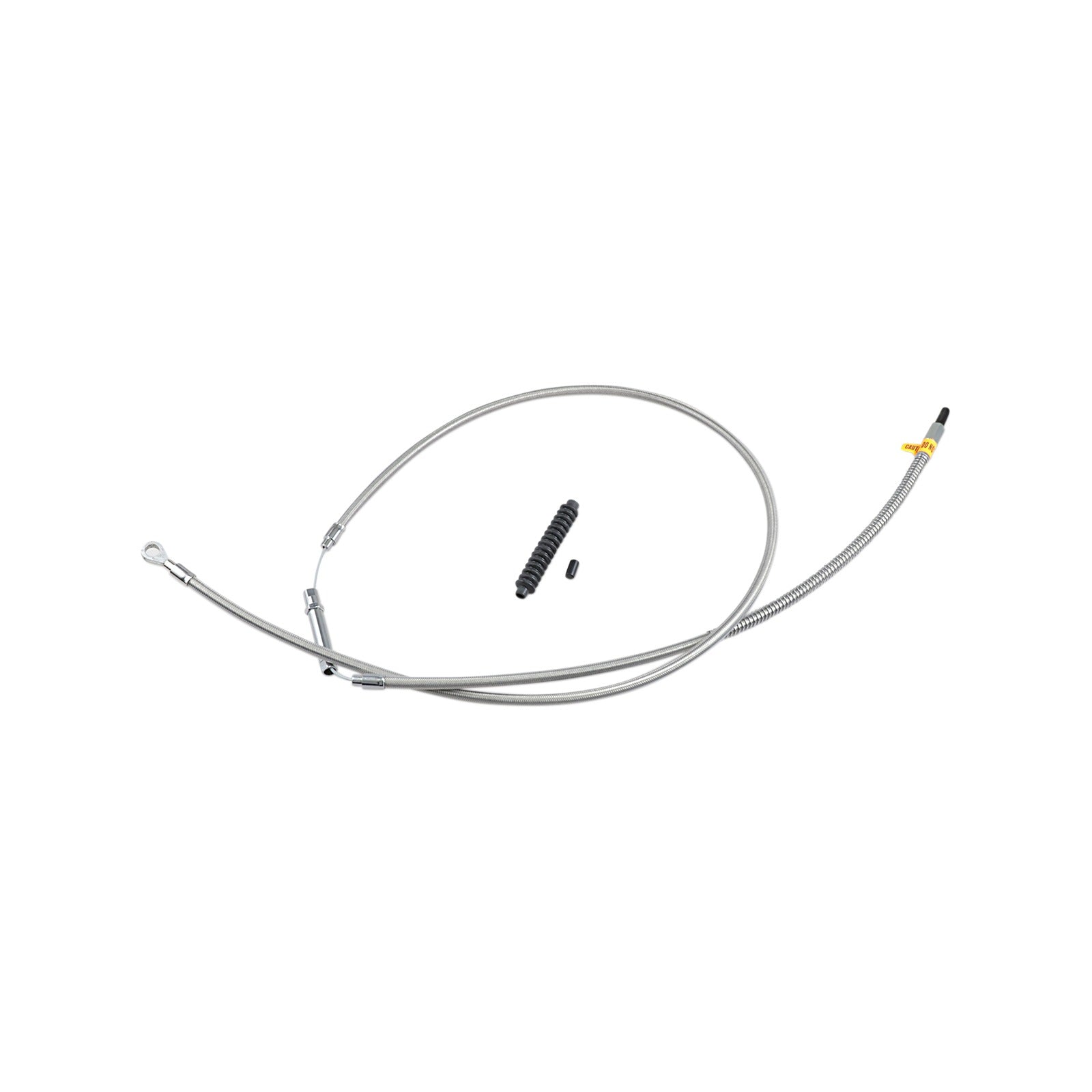 BARNETT - HIGH-EFFICIENCY STAINLESS STEEL CLUTCH CABLE FOR HARLEY-DAVIDSON - +12" - '08-'16 TOURING/TRIKE