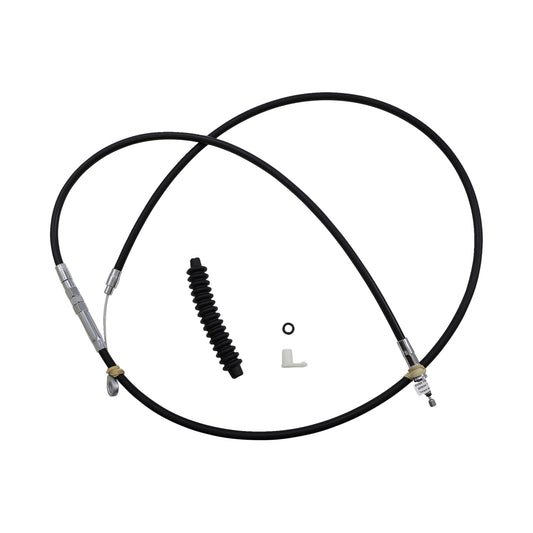 DRAG SPECIALTIES - HIGH-EFFICIENCY BLACK VINYL CLUTCH CABLE - 74"