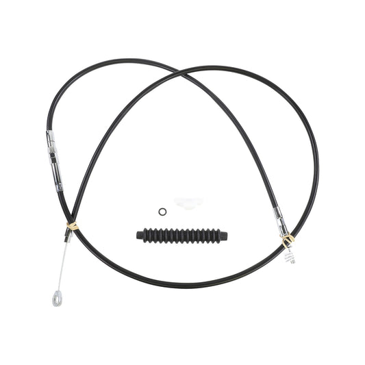 DRAG SPECIALTIES - HIGH-EFFICIENCY BLACK VINYL CLUTCH CABLE - 76"