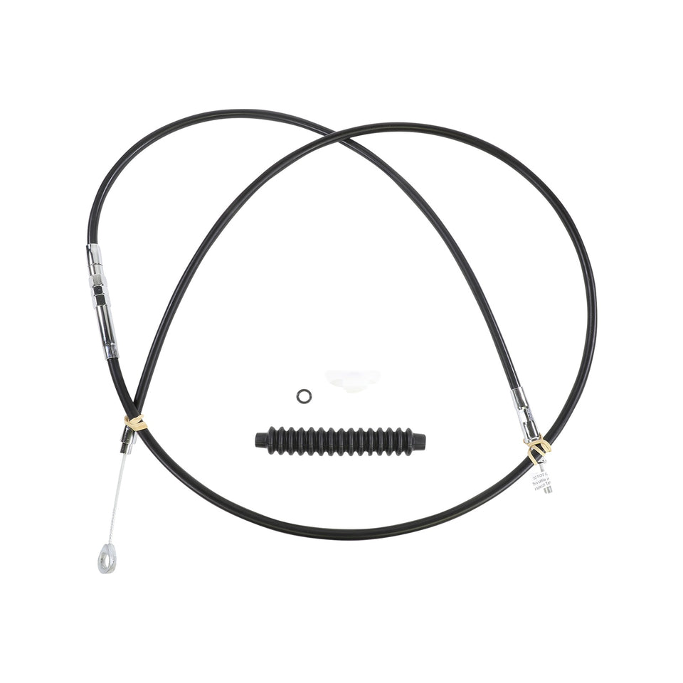 DRAG SPECIALTIES - HIGH-EFFICIENCY BLACK VINYL CLUTCH CABLE - 76"