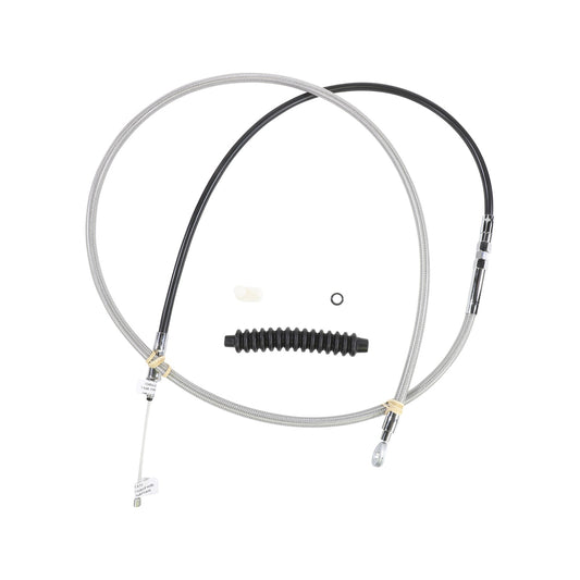 DRAG SPECIALTIES - HIGH-EFFICIENCY BRAIDED STAINLESS STEEL CLUTCH CABLE - 76"