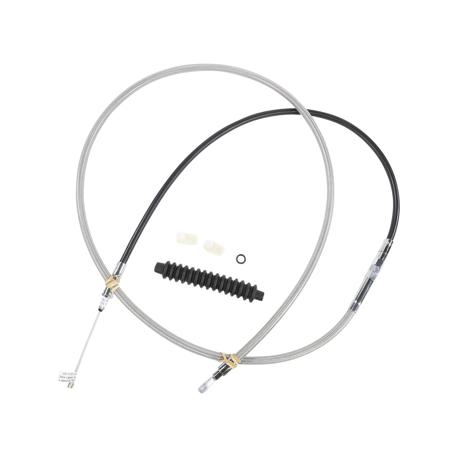 DRAG SPECIALTIES - HIGH-EFFICIENCY BRAIDED STAINLESS STEEL CLUTCH CABLE - 78"