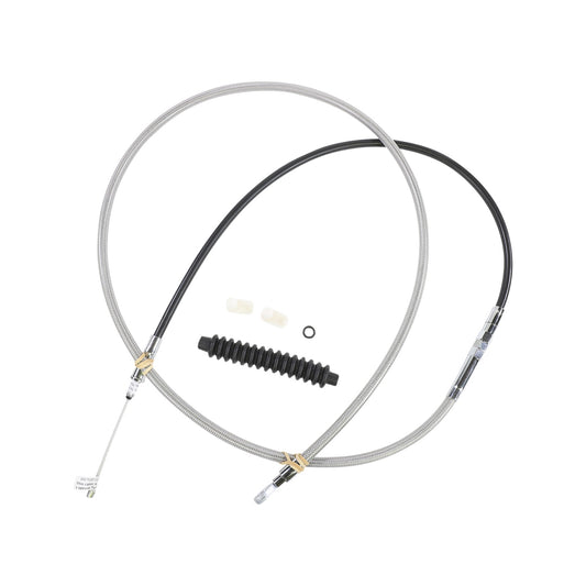 DRAG SPECIALTIES - HIGH-EFFICIENCY BRAIDED STAINLESS STEEL CLUTCH CABLE - 78"