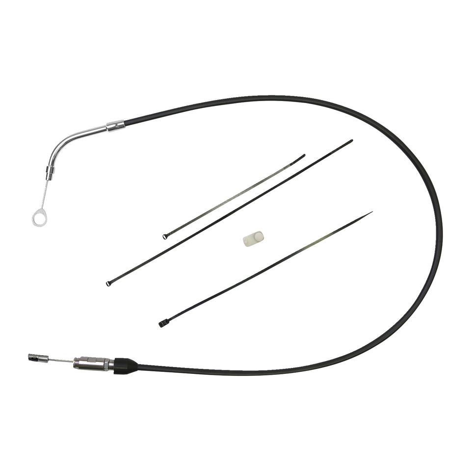 DRAG SPECIALTIES - QUICK CONNECT CLUTCH CABLE - UPPER - 39" - BLACK/CHROME