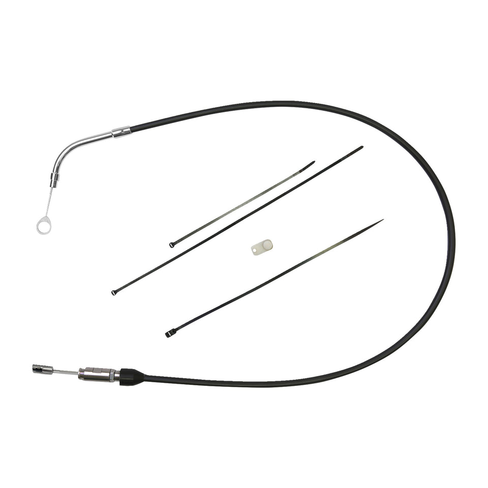 DRAG SPECIALTIES - QUICK CONNECT CLUTCH CABLE - UPPER - 41" - BLACK/CHROME