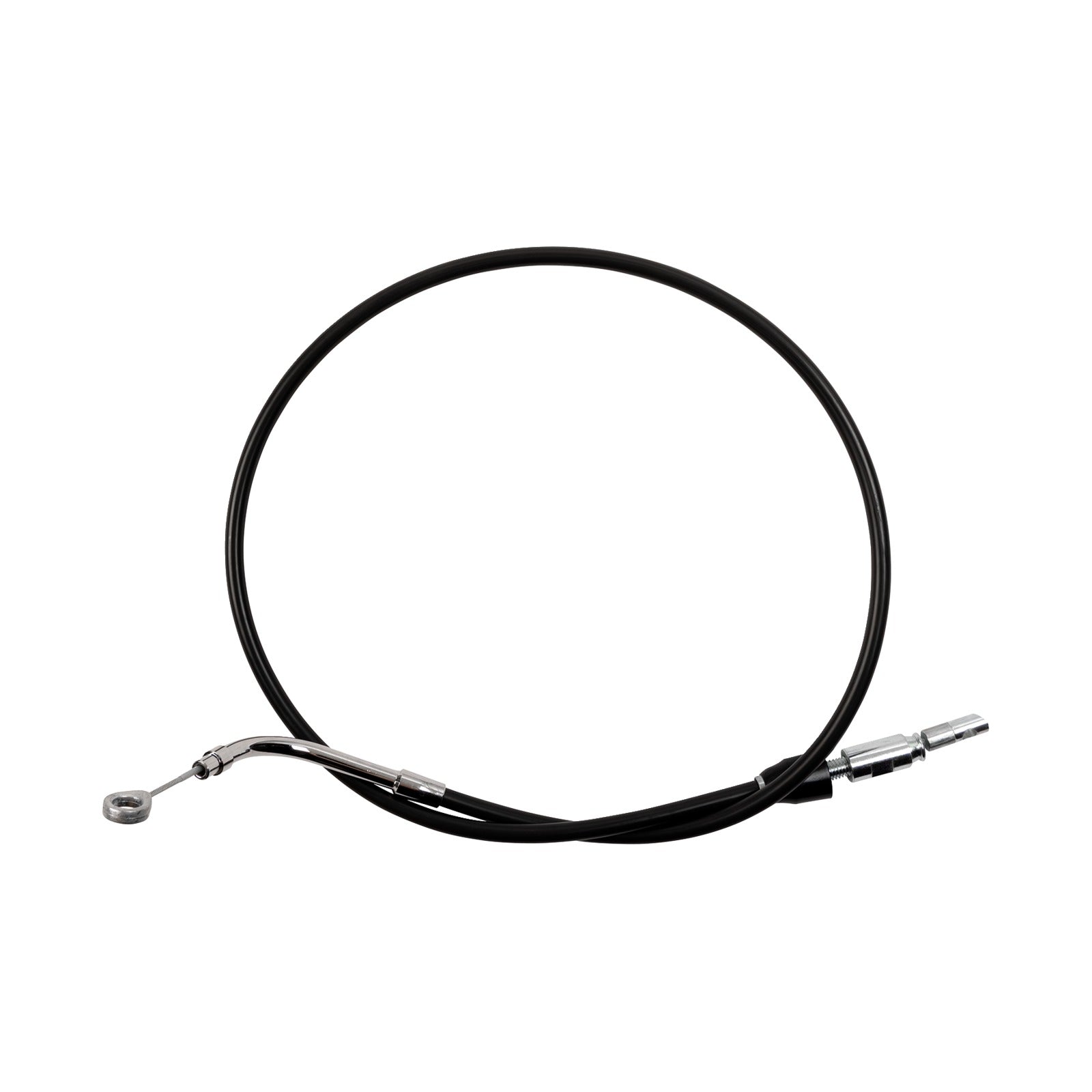 DRAG SPECIALTIES - QUICK CONNECT CLUTCH CABLE - UPPER - 43" - BLACK/CHROME