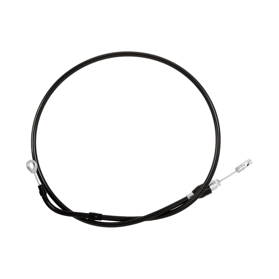 DRAG SPECIALTIES - QUICK CONNECT CLUTCH CABLE - UPPER - BENT TUBE - 49" - BLACK/BLACK
