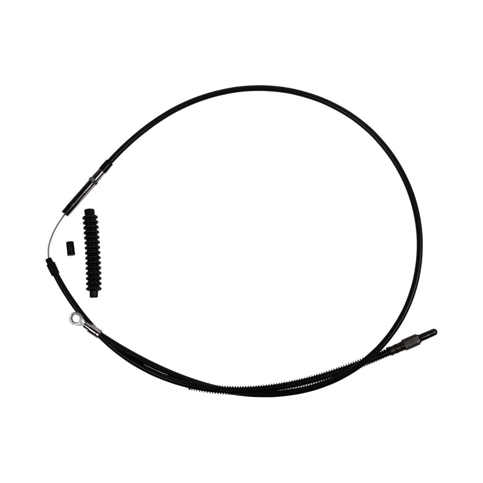 BARNETT - HIGH-EFFICIENCY BLACK VINYL CLUTCH CABLE - +6" SIZE