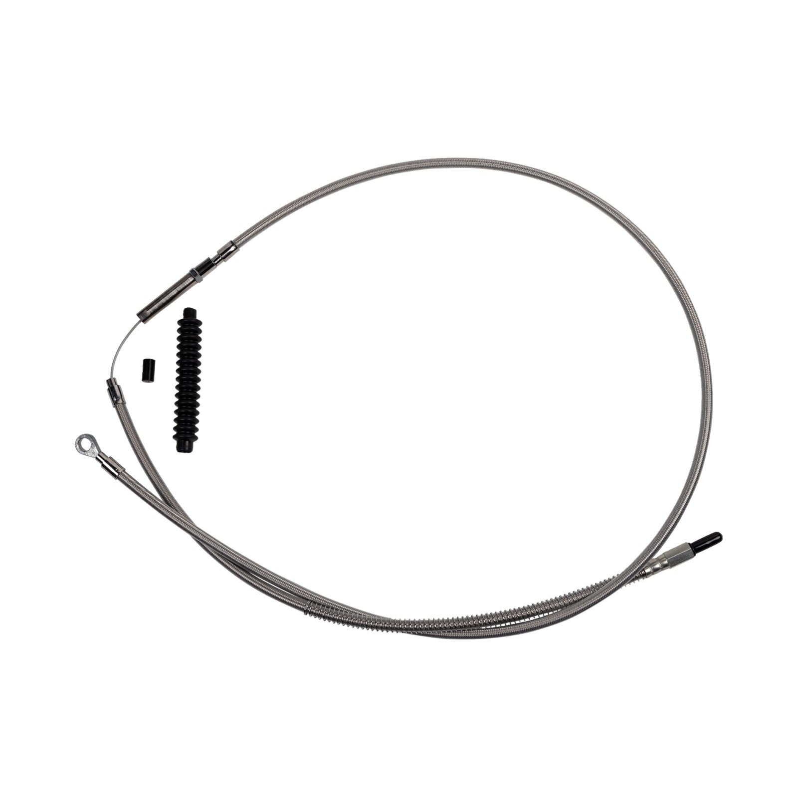 BARNETT - HIGH-EFFICIENCY STAINLESS STEEL CLUTCH CABLE FOR HARLEY-DAVIDSON - +6" - '21-'24 FL
