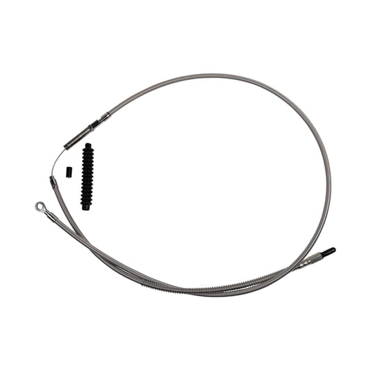 BARNETT - HIGH-EFFICIENCY STAINLESS STEEL CLUTCH CABLE FOR HARLEY-DAVIDSON - +6" - '21-'24 FL