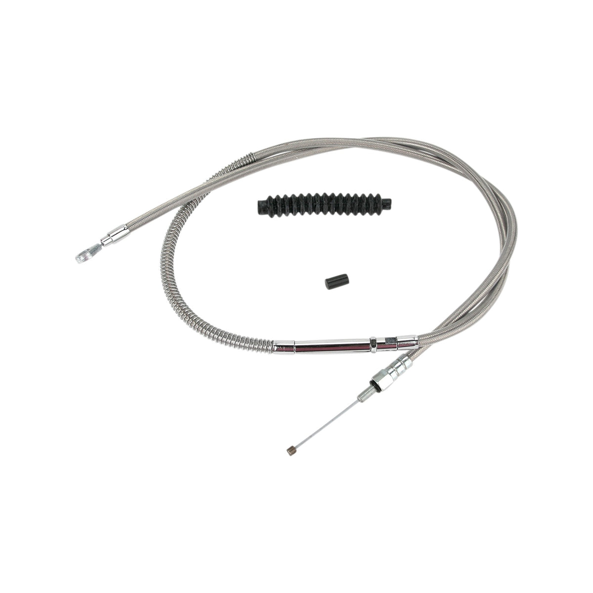 BARNETT - HIGH-EFFICIENCY STAINLESS STEEL CLUTCH CABLE FOR HARLEY-DAVIDSON - +8" - '21-'24 FL