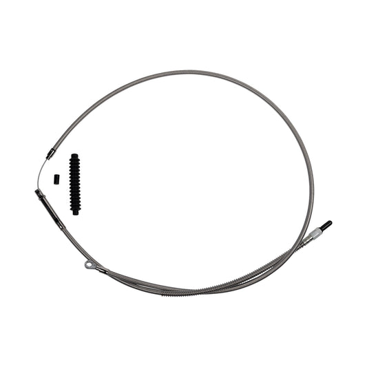 BARNETT - HIGH-EFFICIENCY STAINLESS STEEL CLUTCH CABLE FOR HARLEY-DAVIDSON - +8" - '21-'24 FL