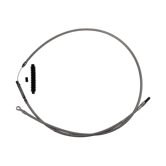 BARNETT - HIGH-EFFICIENCY STAINLESS STEEL CLUTCH CABLE FOR HARLEY-DAVIDSON - +10" - '21-'24 FL
